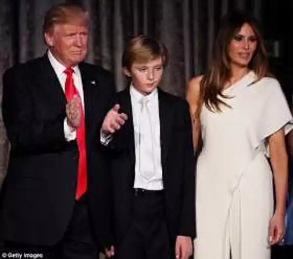 Melania and Barron Trump will not move into the White House immediately